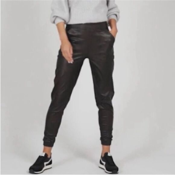 Spanx faux leather jogger - Picture 1 of 10
